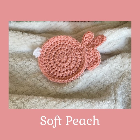 NWT Hand crochet bunny coasters set of 4, choose your colors - Picture 6 of 8